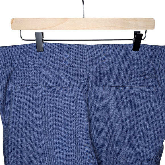 Callaway Stretch Active Waistband Golf Shorts Men’s Size 36 Blue - Picture 3 of 13